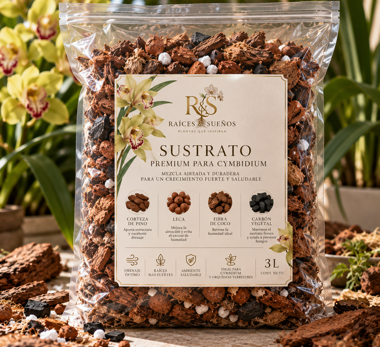 Sustrato Premium para Cymbidium