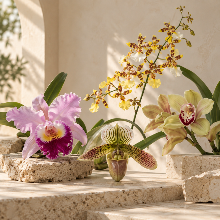 Orquídeas de colección: Paphiopedilum y Oncidium