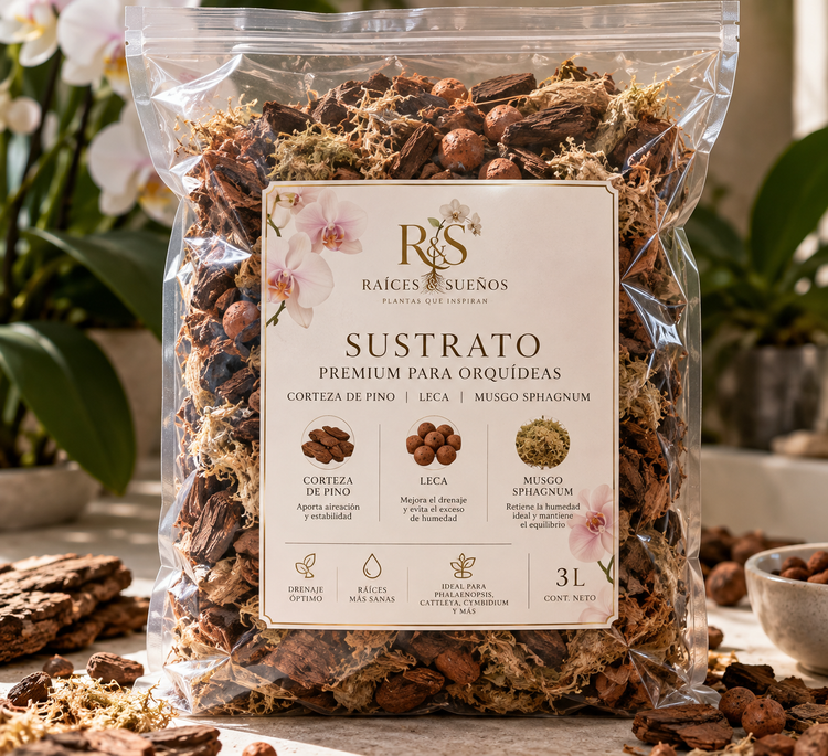 Sustrato para Orquídeas